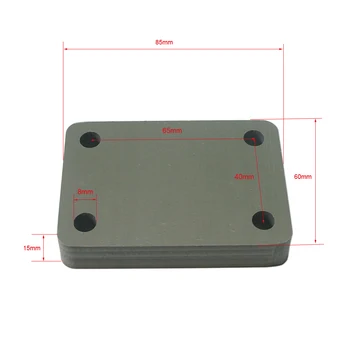 

85x60mm 88x85mm Plastic PVC Board PVC PCB PVC Processing UPVC Gray Board Gray Board 15mm Thickness