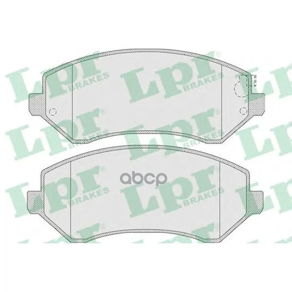 Колодки Тормозные Chrysler Voyager 2.4-3.3 00-/Jeep Cherokee 2.4-3.7 01-Передние Lpr 05p1005 Lpr арт. 05P1005