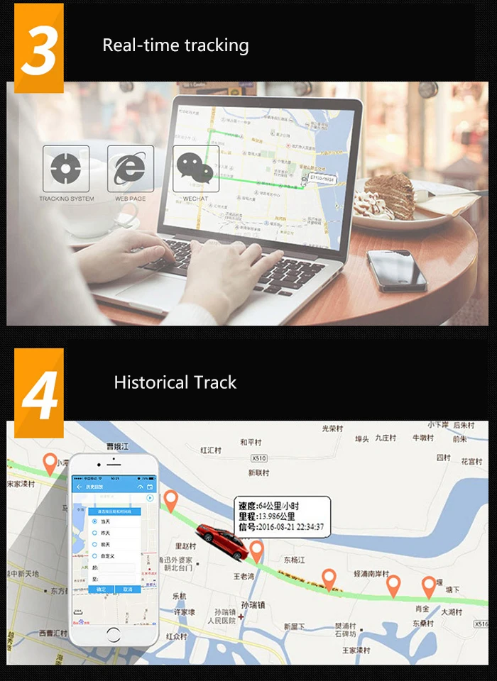 New tracker miniature intelligent GPS locator personnel pet valuables car positioning waterproof tracker
