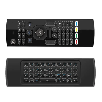 

Mx3 Russian Keyboard Air Mouse 2.4G Mini Backlight Wireless Keyboard Remote Control Infrared Learning Gyroscope For Android Tv