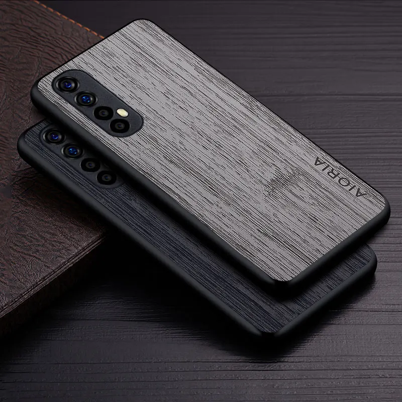 Luxurious Bamboo Wood Pattern Leather Phone Case