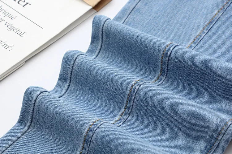 Blvyisla 4XL свободные синие джинсы шикарные Ретро стиль длинные брюки женские большие размеры джинсы бойфренды