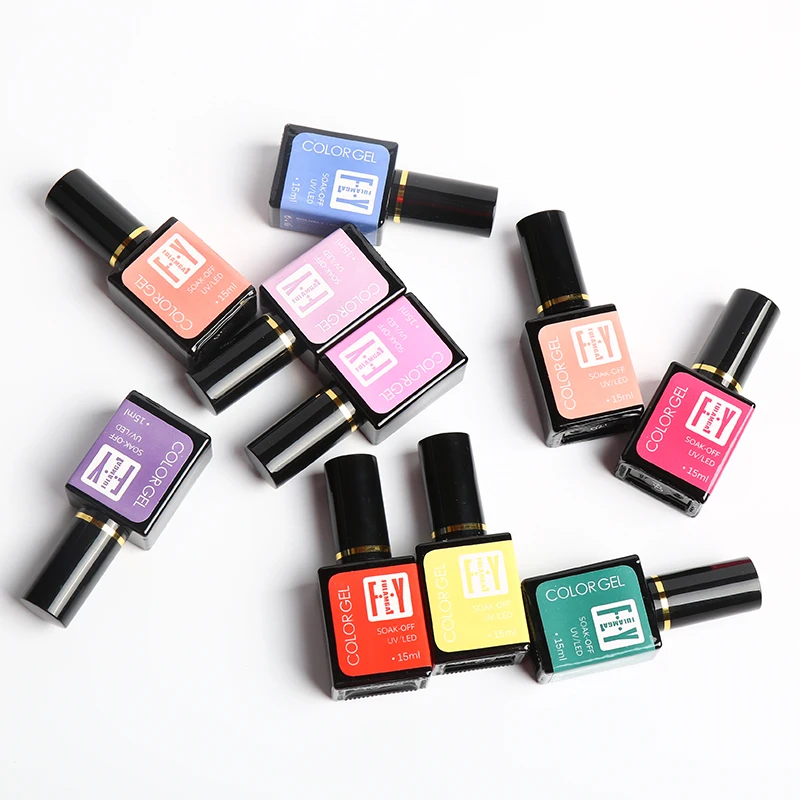 1PCS Gel Polish Set Semi Permanent Vernis UV LED Lacquer Soak Off Nail Art Varnish Hybrid Nagellak | Красота и здоровье