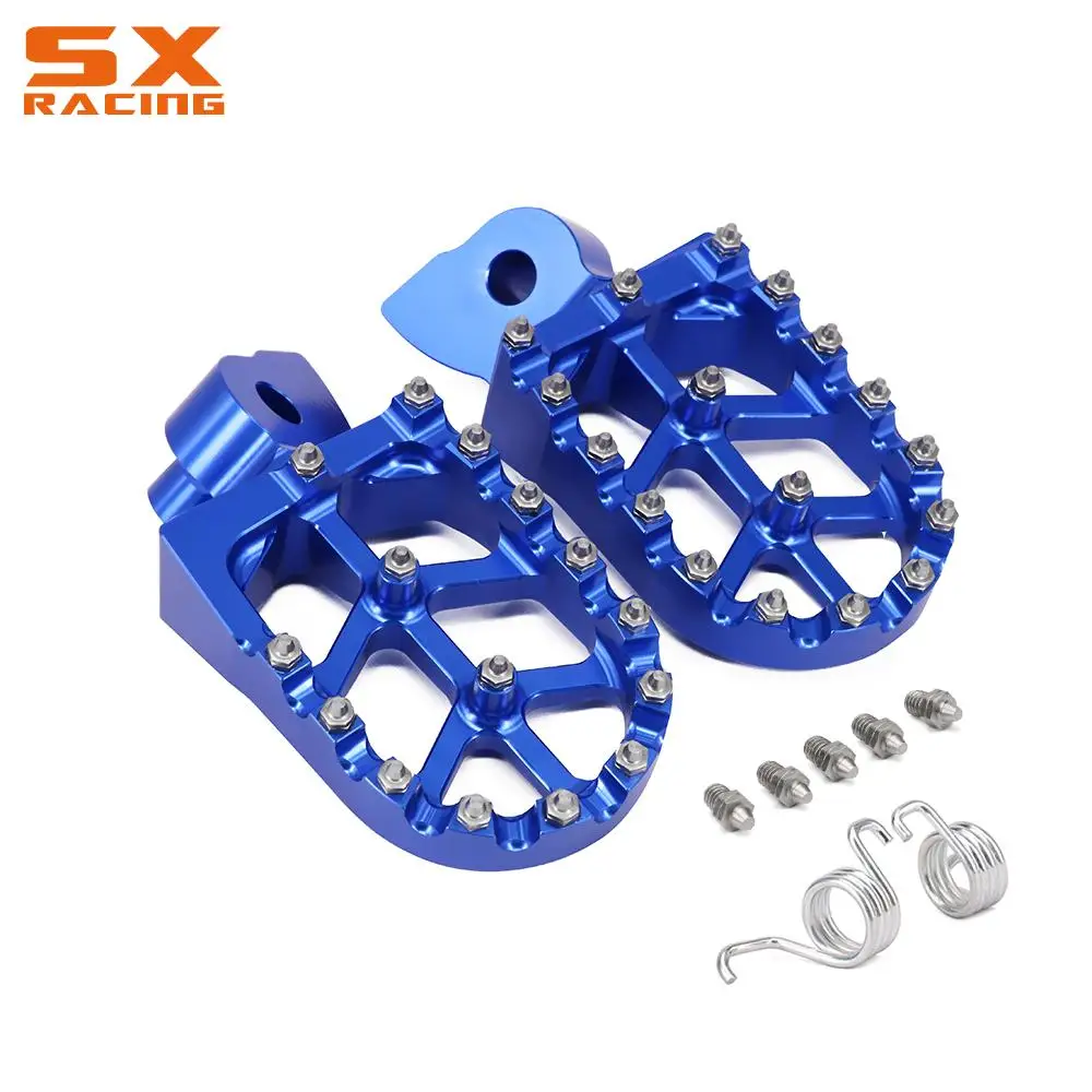 Motorcycle Gear Shifter CNC Gear Shift Lever Foot Pegs Rest Footrests Pedal Footpegs For Yamaha YZ125 YZ250 2005-YZ125X YZ250X YZ 125 250 125X 250X