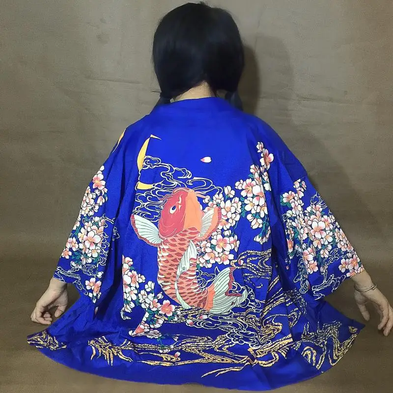Традиционное японское кимоно obi новая feeling одежда kimomo японский кардиган кимоно Японские Женские haori