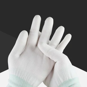 

Breathable Gloves White Comfortable Useful Lightweight Hand safety protection