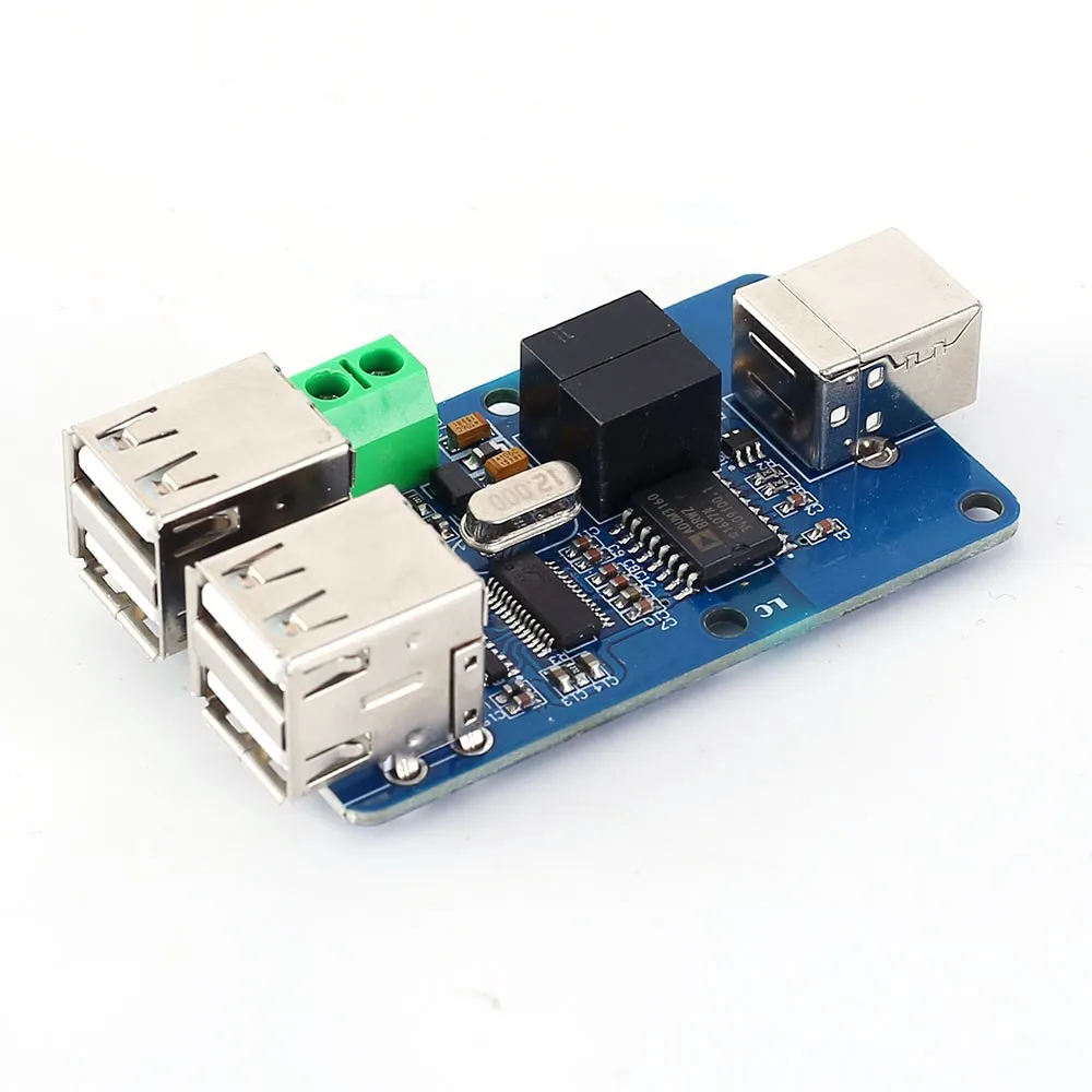 4CH USB Напряжение модуль изолятора 4USB ADUM3160 B0505S 1 Вт светодиодные лампы для 1500 12 Мбит/с 1,5 Мбит/с