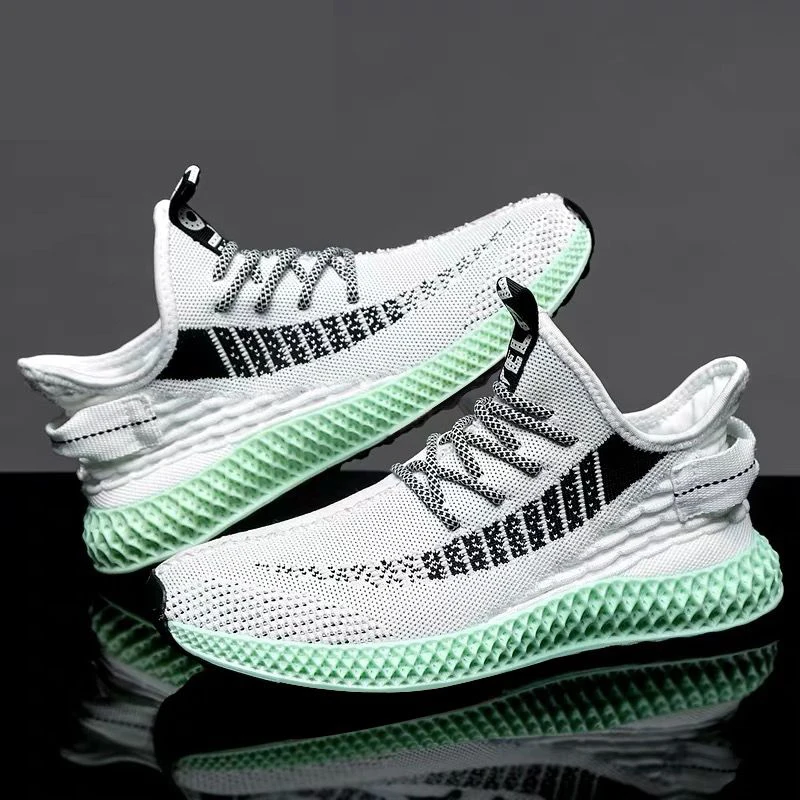 Новинка 2019 модная дышащая мужская обувь кроссовки повседневный мужской