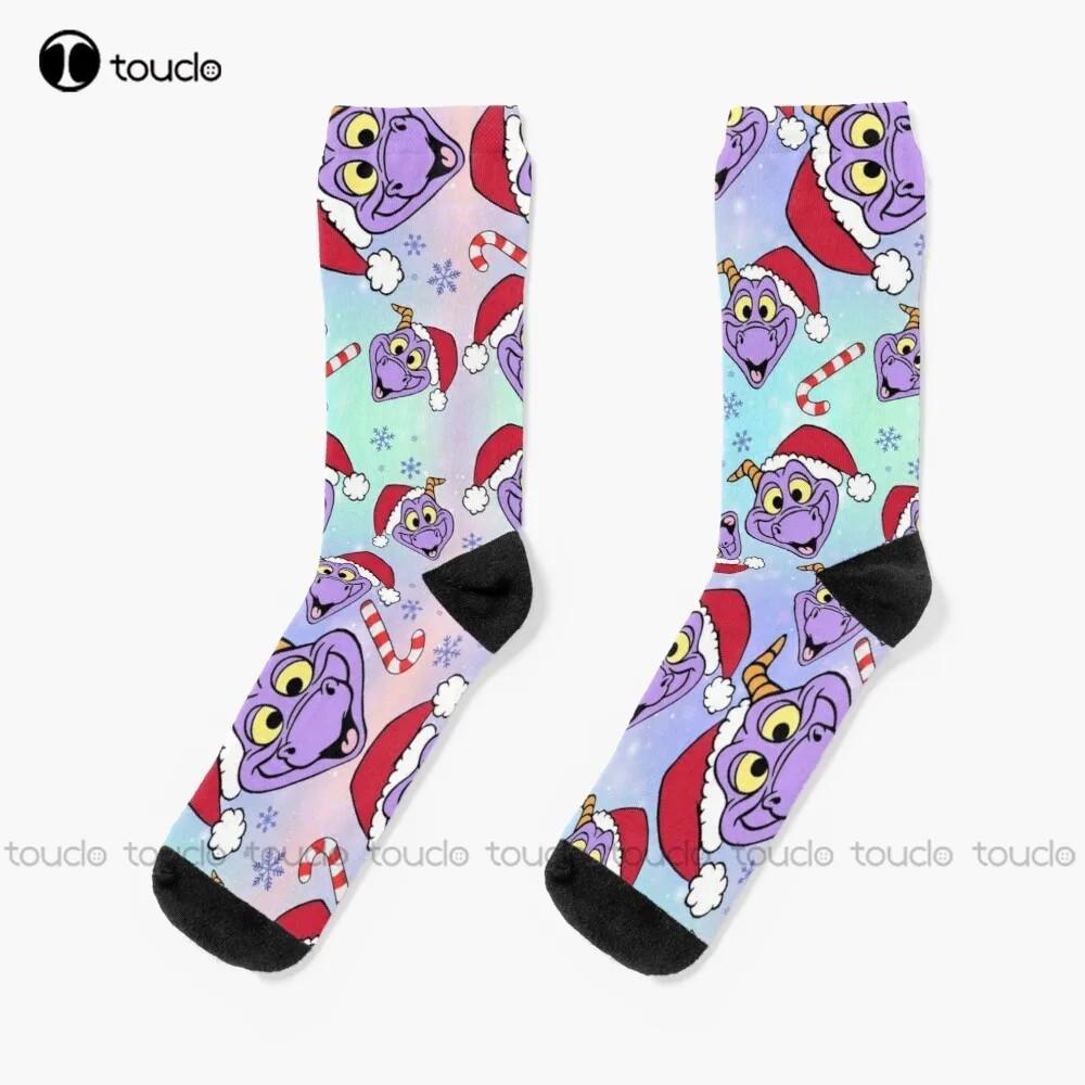 

Figment The Dragon! Socks Slipper Socks Women Christmas New Year Thanksgiving Day Gift Unisex Adult Teen Youth Socks Custom