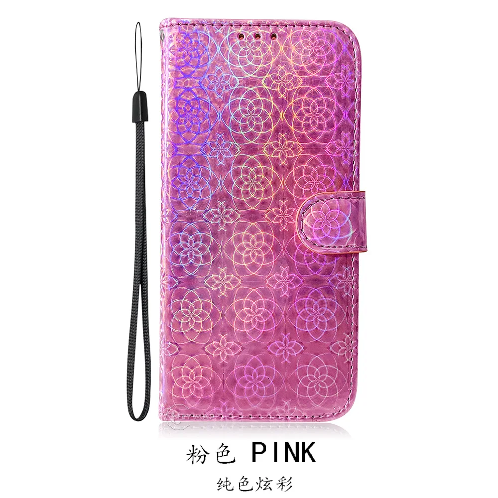 Блестящая Обложка для huawei Nova 5T YAL-L21 YAL-L71A YAL-L61A слот для карт памяти Sallet чехол для телефона Coque для huawei Nova5T YAL L21 L71A чехол - Цвет: Pink