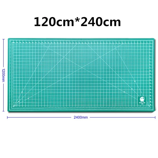 1m×2m PVC Scale Cutting Pad Double-Sided Self-Healing Plate