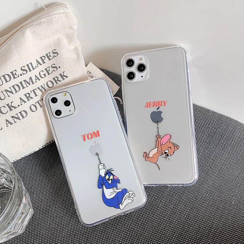 Прозрачный чехол для iPhone X, XR, Xs, Max, 11, 8, 7, 6, 6s Plus, 11 Pro, Max, мягкий чехол из ТПУ