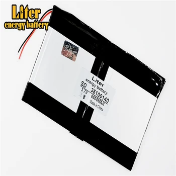 

3.7v 6500mAH (polymer lithium ion battery) Li-ion battery for tablet pc 9.7 inch 10.1 inch speaker 35100140