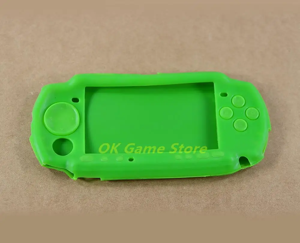 1pc/lot Soft Silicone Case Cover Skin For PSP 2000 3000 Rubber Protective Housing Shell Silicone Case For PSP2000 PSP3000