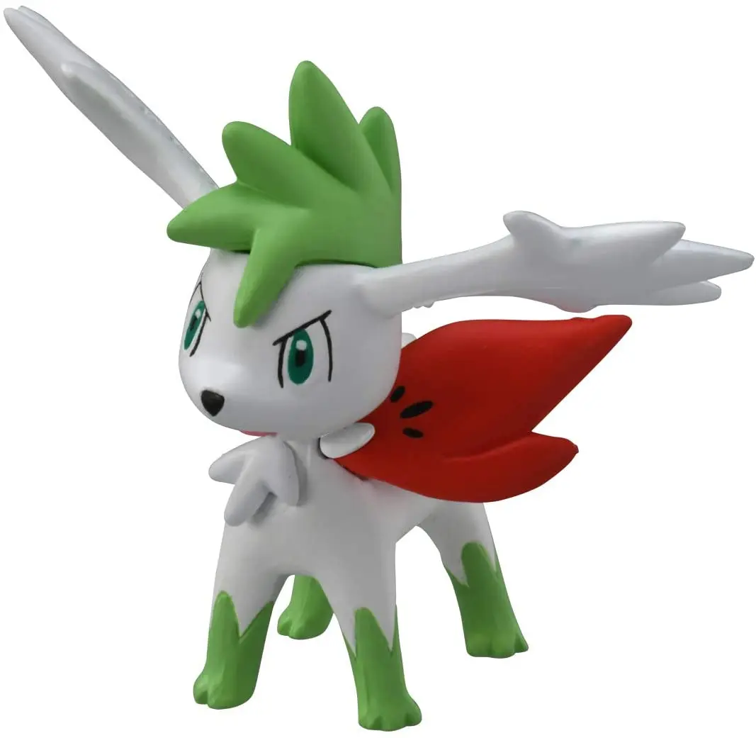 Tomy pokemon anime shaymin-céu ornamentos animação derivados periféricos  produtos modelo brinquedos - AliExpress