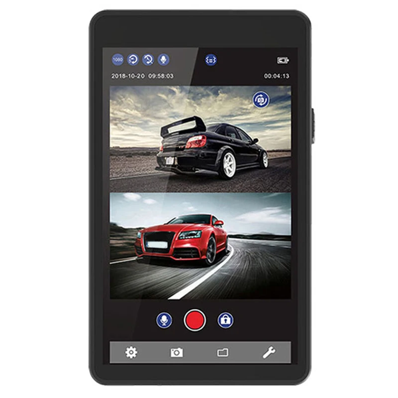 

Hd Dash Camera Car Camcorder Touch Operate Hidden Record Cam