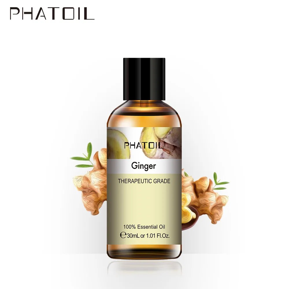

30ML Natural Wintergreen Ginger Body Massage Oil Pure Essential Oils Juniper Fennel Basil Thyme Myrrh Pine Neddles Camphor Oil