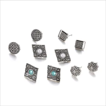 

GI-8 New 2020 European and American popular style simple and fashionable geometric earrings for women