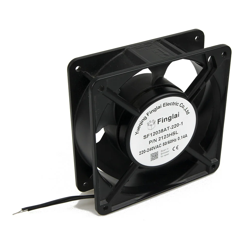 12038120mm12cm220Vacaxialflowfanradiatorfanfittointermittent