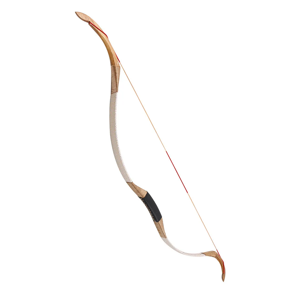 

25-50lbs Pure Handmade Recurve Bow Traditional Longbow Wooden Hunting Target Shooting Laminated For Outdoor Archery Sport Games