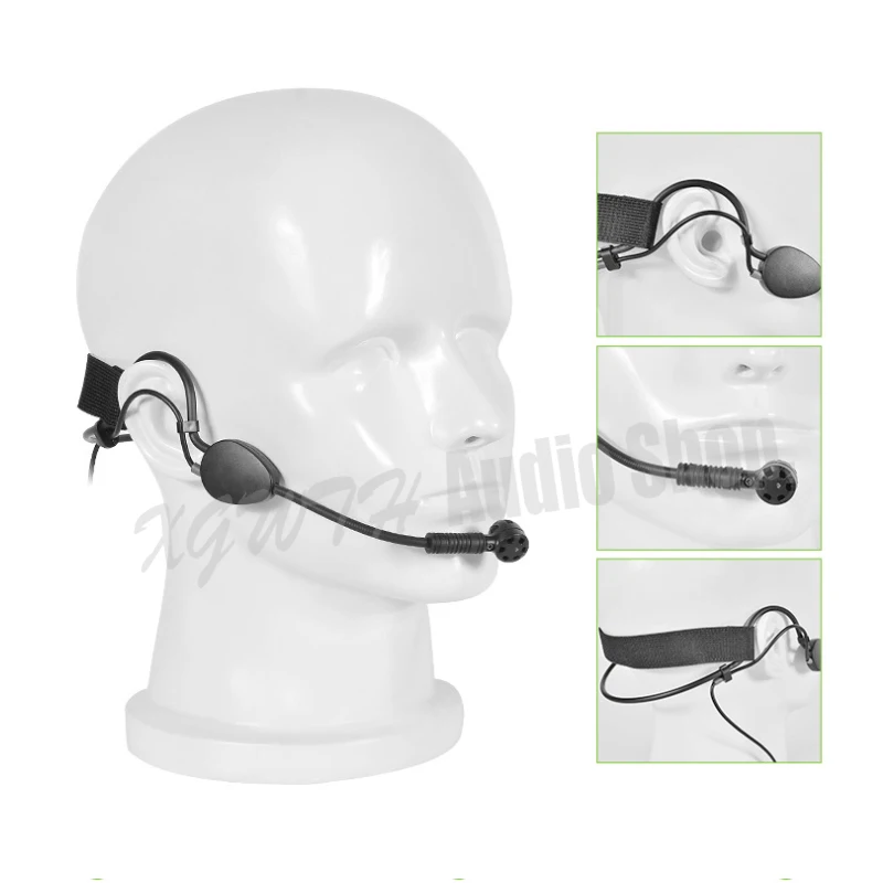 ME3 헤드셋 마이크 AKG Shure Senheiser 무선 바디팩 송신기 시스템용 헤드워너 하이퍼카디오이드 콘덴서 마이크