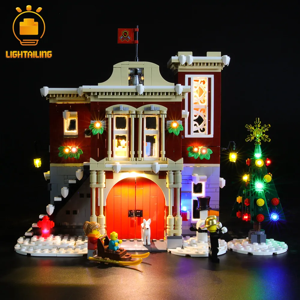 LIGHTAILING светодиодный светильник комплект для Рождественская серия светильник ing набор совместим с 10245/10249/10235/10259/10263 не включает в себя модели