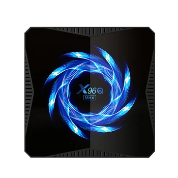

Upgraded X96Q MAX TV Box Android 10.0 4GB 64GB 4K 60fps 2.4G/5G Wifi Netflix Youtube Media Player Bluetooth 5.0 Set Top Box