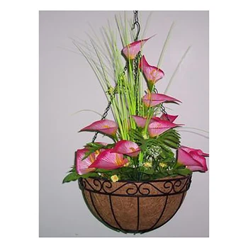 

2pcs Coco Fiber Replacement Liner Basket Liner Flower Growth Pot For Garden Flower Pot Plant Gardening Supplies High Quality