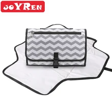 Портативные пеленальные подушечки, водонепроницаемые пеленки для детей, пеленальный коврик с карманами, большая дорожная пеленальная станция для детей