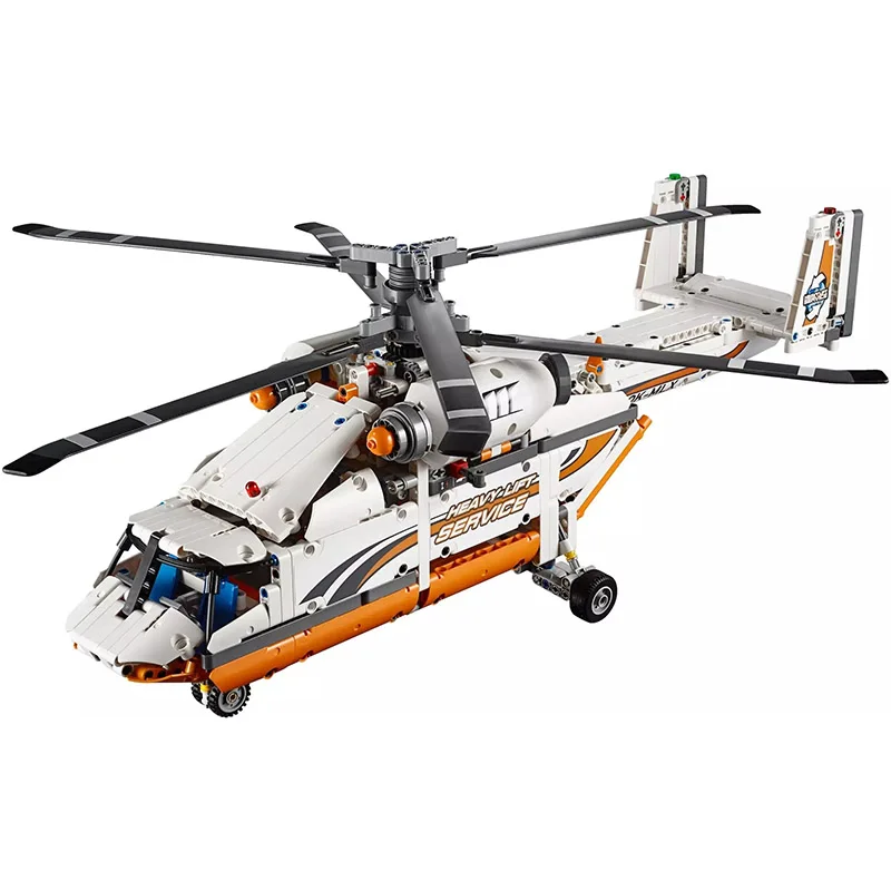 749 шт. XINGBAO строительные блоки XB-06025 легое милитарьи серии WZ10 Helicopterr Cross the battlefield серии Рождественский подарок - Цвет: 1042Pcs No Box