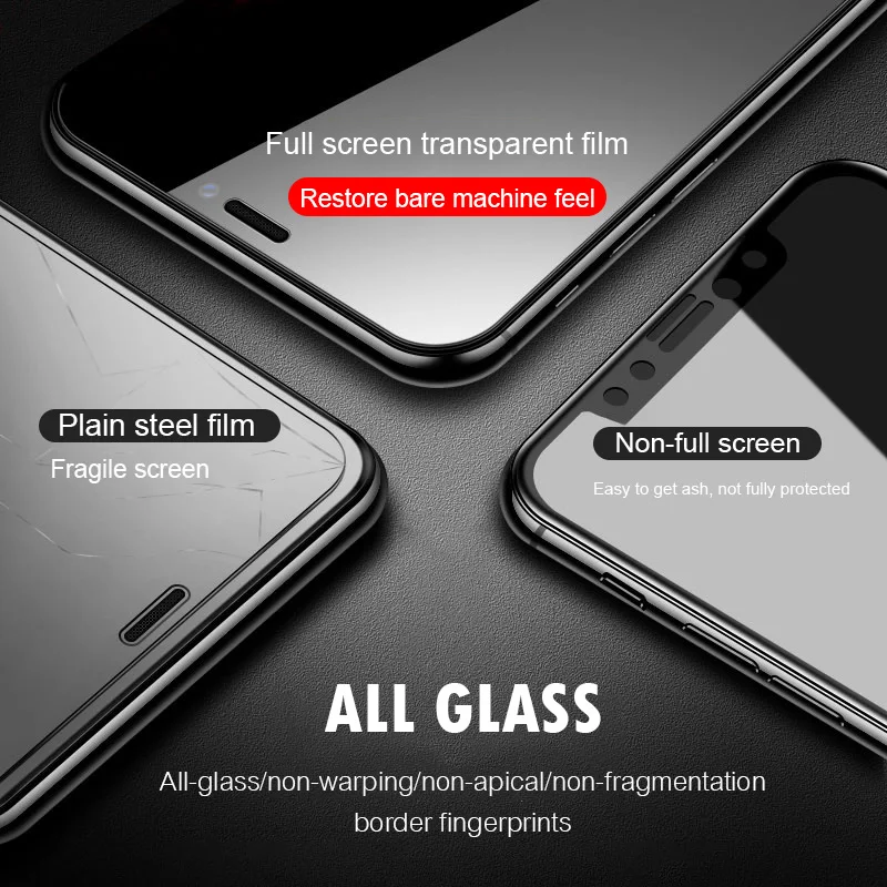Защитное стекло закаленное для iPhone 7/6/8/X/R/XS MAX|Защитные стёкла и плёнки| |