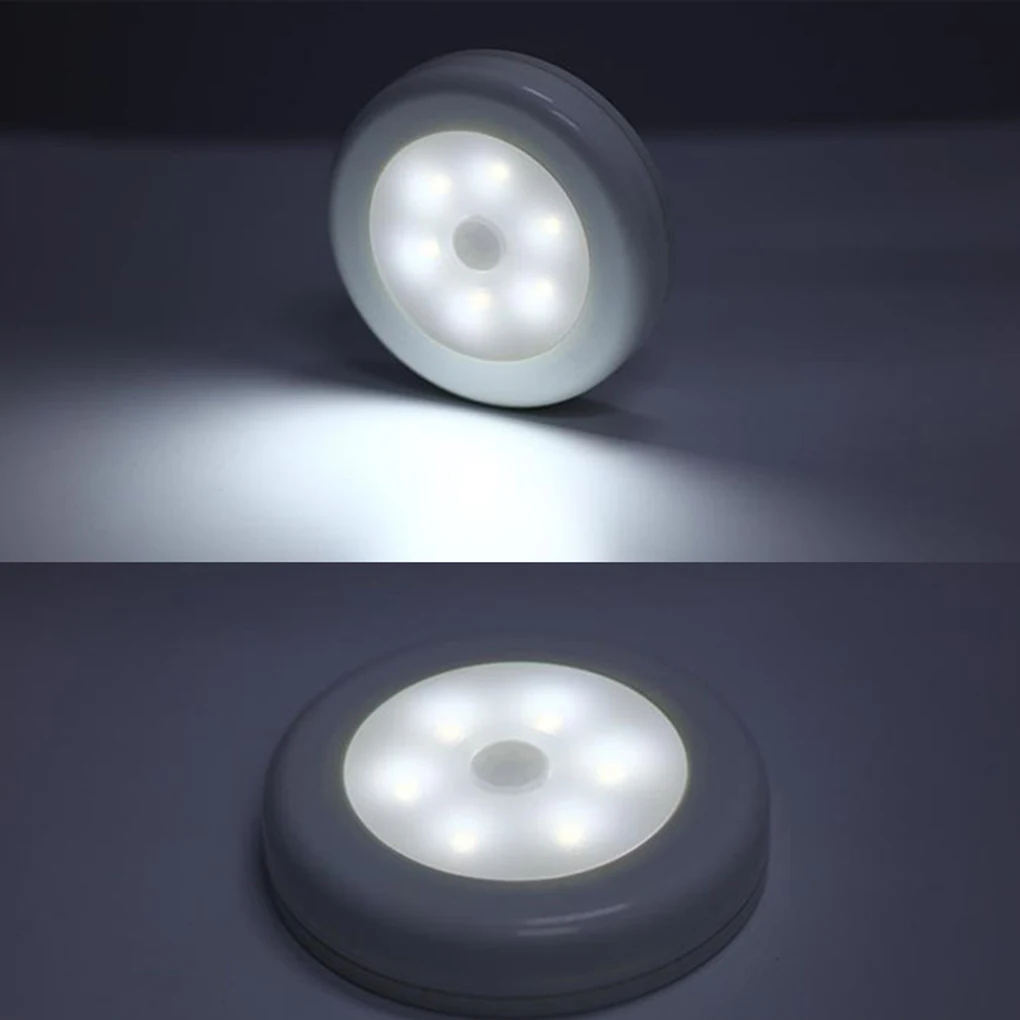 

LED Round Light Home Hotel Closet Drawer Hallway Staircase Wardrobe Motion Detection Light Sensation Light