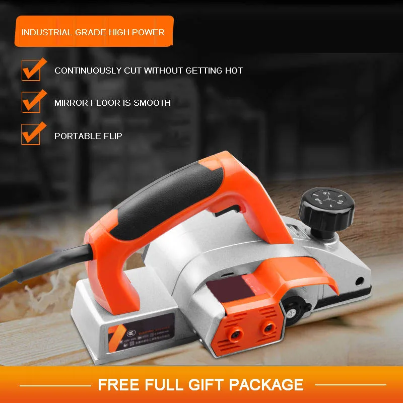Multifunctional Electric Planer Woodworking Small Household Portable Machine | Инструменты