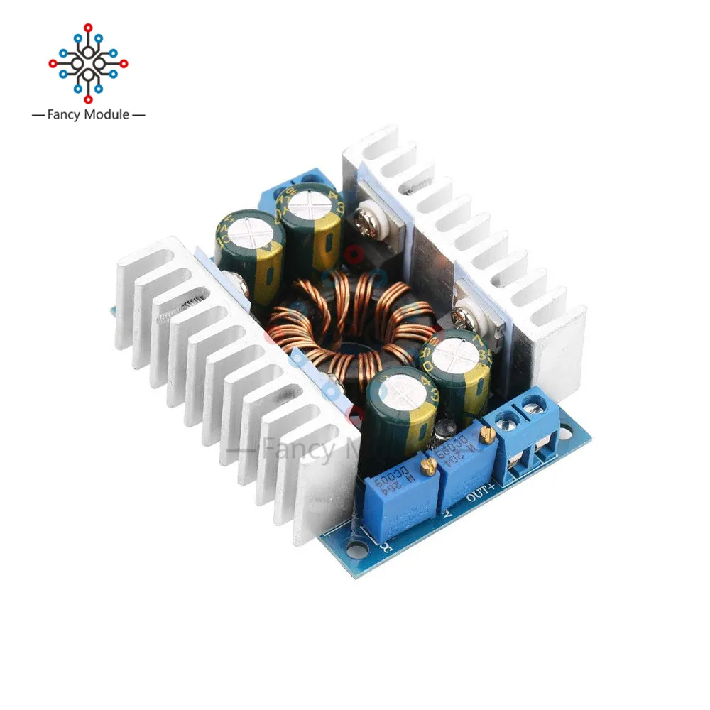 Diymore DC-DC DC 5-30 в до 1,25-30 в 8A автоматический Регулируемый повышающий/понижающий преобразователь модуль регулятор напряжения для автомобиля