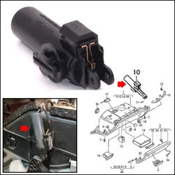 Wooeigt Black 2 Pin Glove Box Stopper Damper Brake Element Switch Replacement For Audi A4 A3 2004 A5 Q5 S3 S4 RS5 2013 2015 LHD