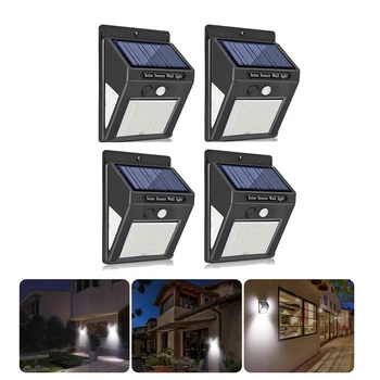 

50 LEDs Solar Light PIR Motion Sensor Outdoor Solar Lamp Waterproof Wall Street Garden light Emergency Security Night Lighting