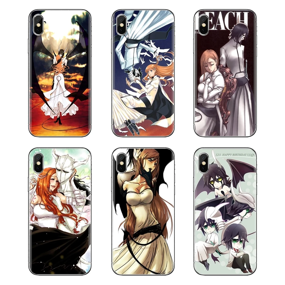 Bleach- UlquiHime- Abyss or No Aby Transparent TPU Skin Cover For Samsung Galaxy A3 A5 A7 A9 A8 Star A6 Plus 2018 2015 2016 2017 |