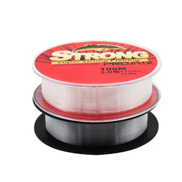 Monofilament Fishing Line Strong Mono Nylon Line Clear Fluorocarbon Strong  Monofilament Fishing Wire For Fluorocarbon Fishs Line - AliExpress, Fishing  Line Clear 