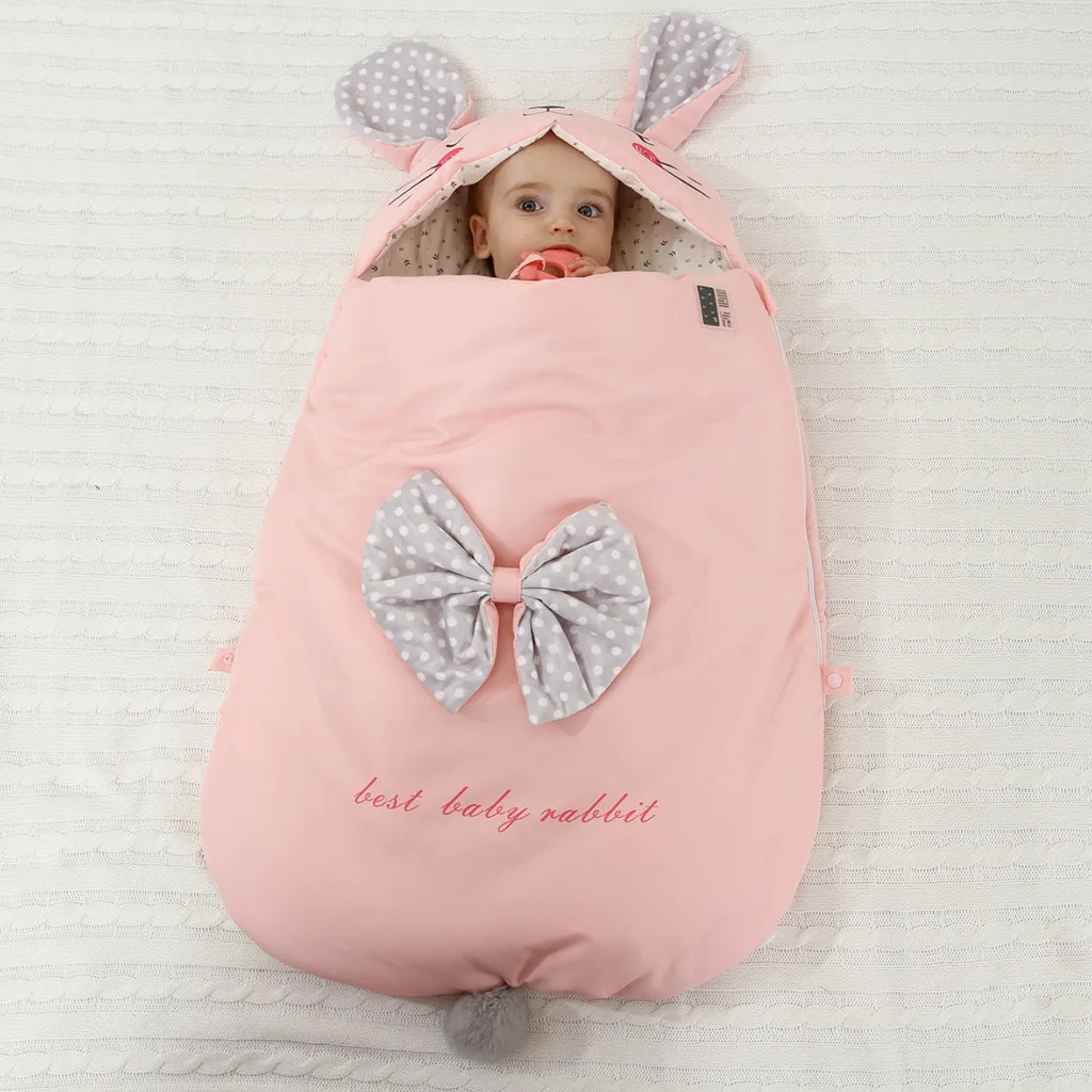 Детские спальные мешки для коляски с рисунком медведя из мультфильма