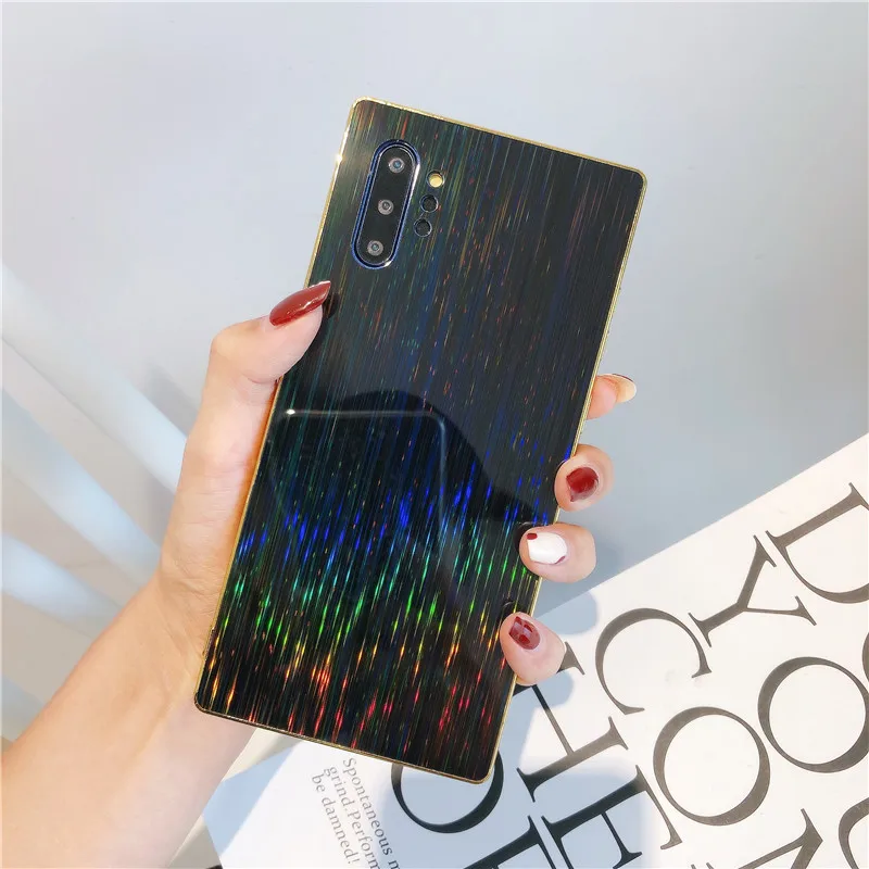 Лазерный зеркальный чехол DCHZIUAN для Samsung Galaxy Note 10 Plus 9 8 S10 S9 S8 A70 A50 телефона