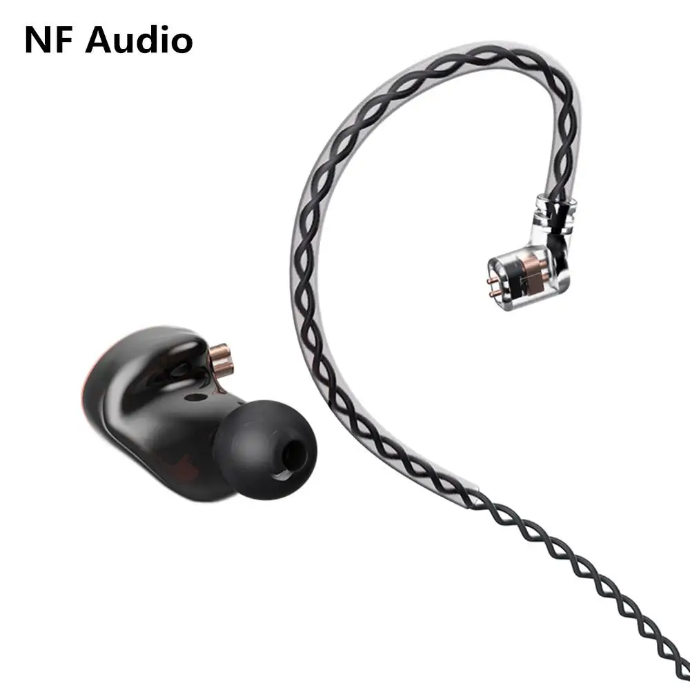 NFAUDIO NF2u 2BA уравновешенного якоря Hi-Fi наушники-вкладыши IEM 0,78 мм поршневой палец со съемным кабелем P1 F1 KXXS KING PRO № 3 T3 F3