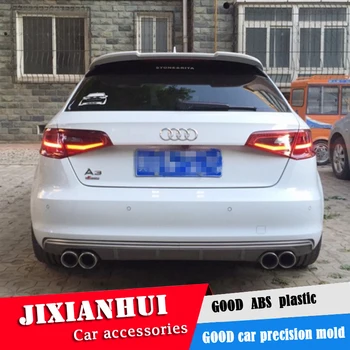 

For Hatchback Audi A3 Spoiler 2014-2018 Audi A3 Spoiler ABS plastic Material Car Rear Wing Color Rear Spoiler