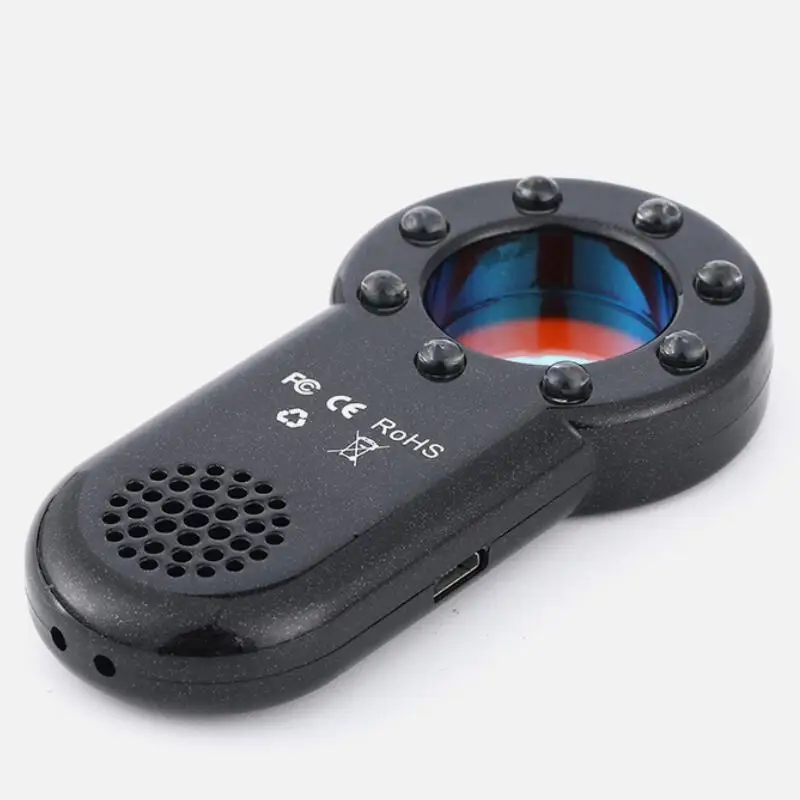 SQ101 Portable Anti Spy Camera Detector Hidden Camera Detector Bug Detector Finder Anti-theft Alarm - Famidy.com