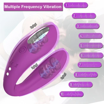Wireless Remote Control Clitoris Vibrator G Spot Clitoris Stimulator Wearable Panties Dildo Vibrating Sex Toys for Adult Couples 2