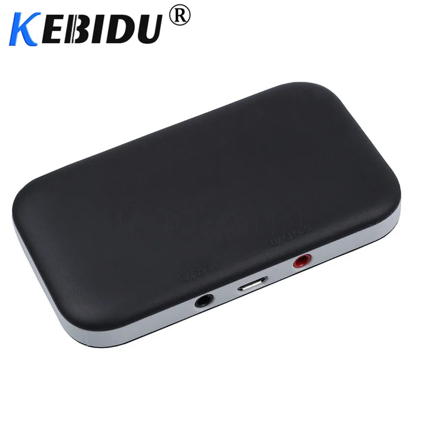 Kebidu HiFi беспроводной Bluetooth 4,1 приемник передатчик с 3,5 мм аудио кабель 2 в 1 двойной аудио Музыка Звуковой адаптер для ТВ ПК