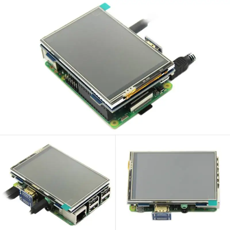 3 5 дюймовый ЖК дисплей HDMI USB сенсорный экран реальный HD 1920x1080 для Raspberri Модель B/Orange