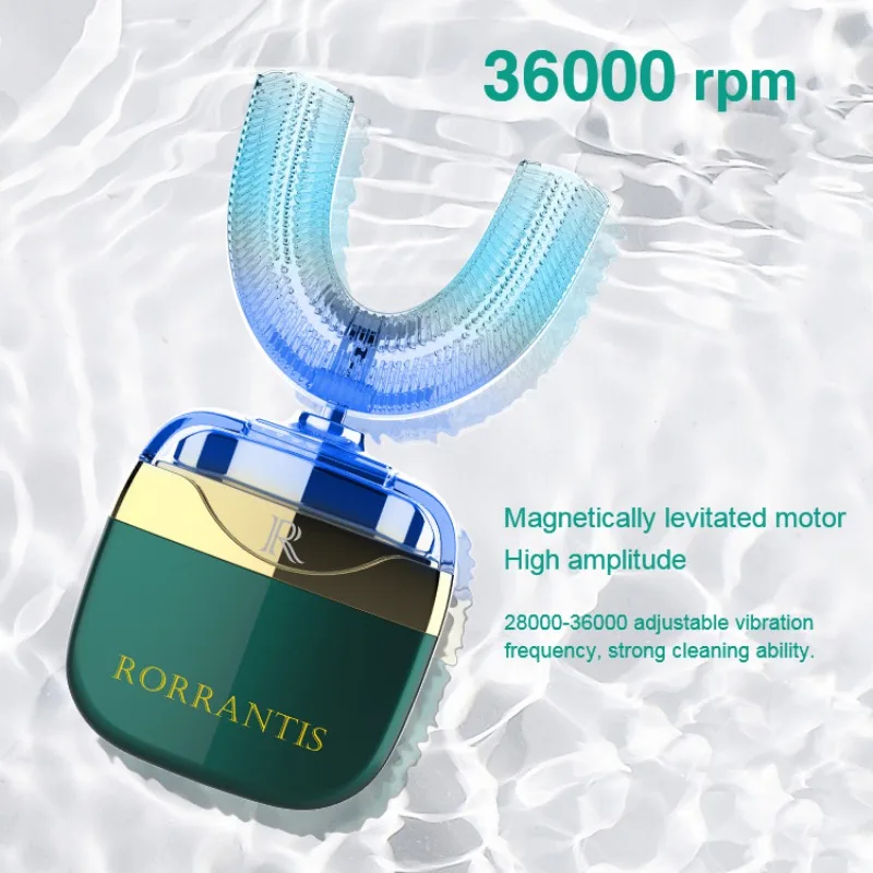 Hot Wireless 360° Deep Brushing Oral Teeth whitening U Shape Electric Toothbrush Charging Variable-frequency Toothbrush Hot Wireless 360° Deep Brushing Oral Teeth whitening U Shape Electric Toothbrush Charging Variable-frequency Toothbrush