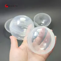 50Pcs 2.6Inch Vending Machine Toy Capsules 65MM Empty Full Transparent  Round Capsules Bulk Gumball Machine Surprise Ball 1