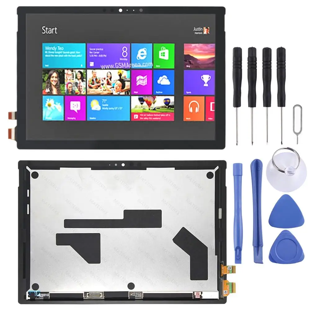 LCD Screen and Digitizer Full Assembly for Microsoft Surface Pro 6 1807 (Black) | Мобильные телефоны и аксессуары