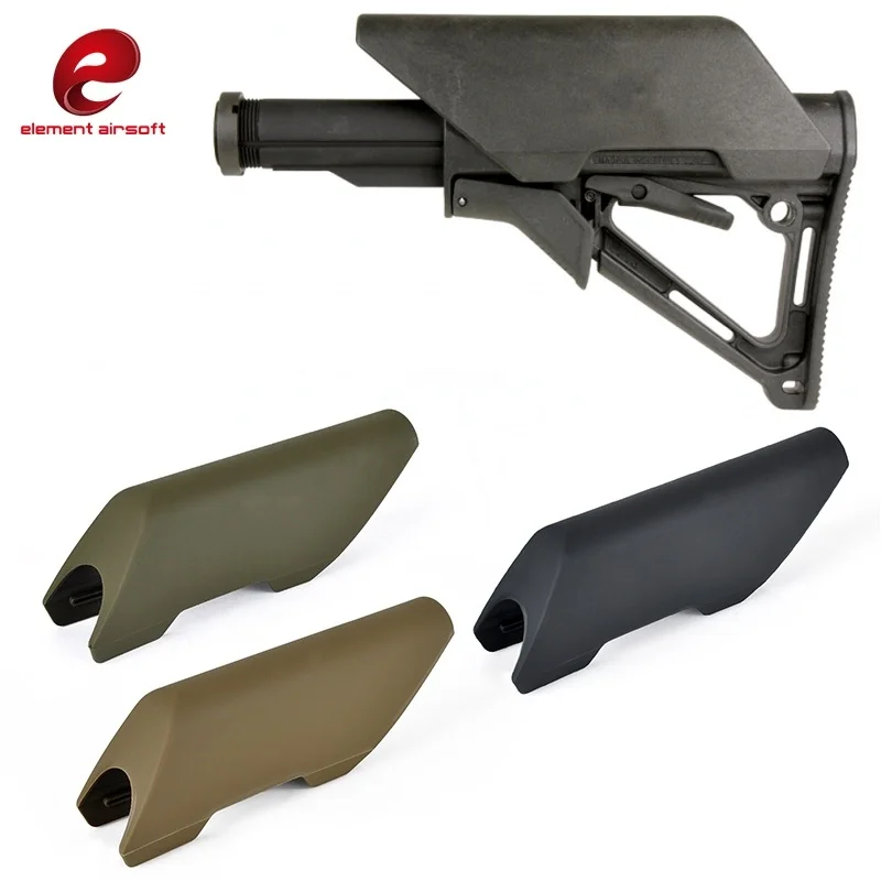 Element Airsoft High Style Cheek Riser AR M4 Stock Tactical Softair Gun Hunting Accessories EX053